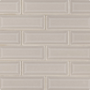 Portico Pearl Beveled Tile - ceramic tile